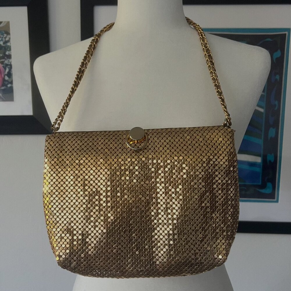 Vintage Gold Disco Purse
